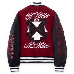 Off White AC Ml O novo casaco varsity jacket