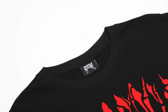 REVENGE metal Red skull T-Shirt