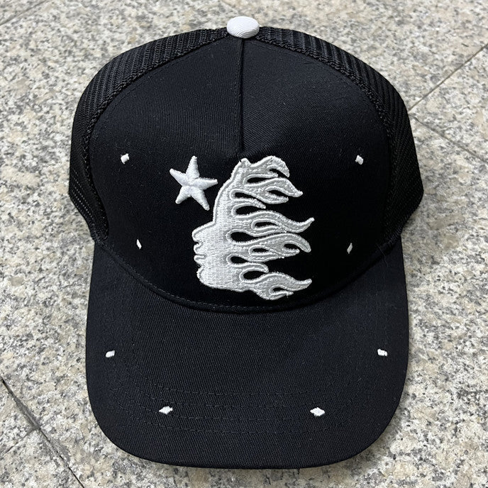 Hellstar Letter Logo Trucker Cap