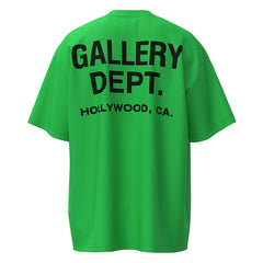 Gallery Dept Green Cotton T-Shirt