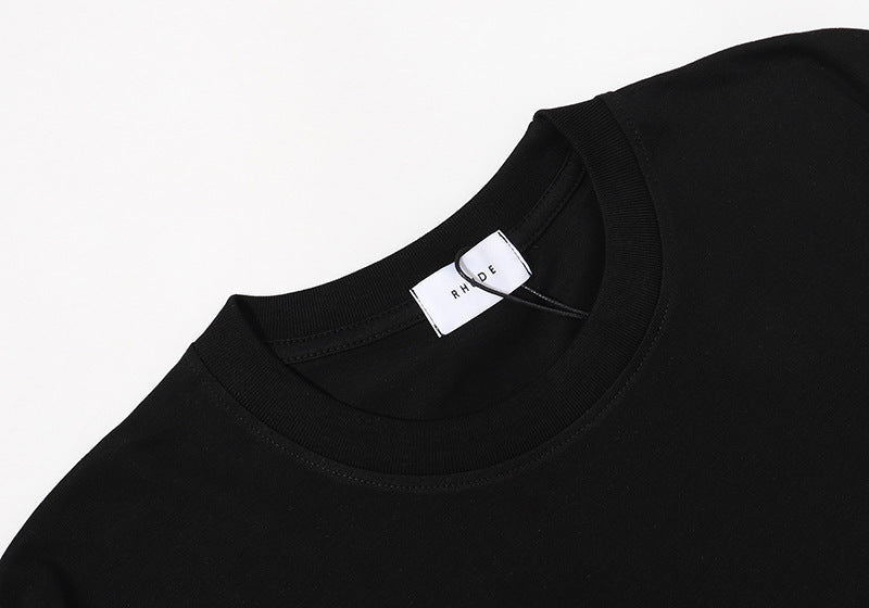 RHUDE Micro Logo Poker Card Printing T-Shirt