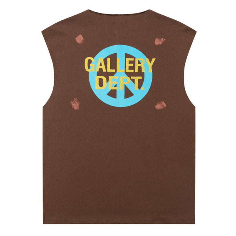 Gallery Dept Letter Logo Printed Vest