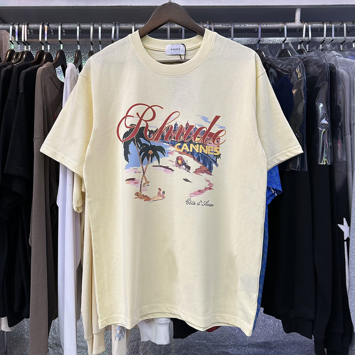 RHUDE Cannes Beach T-shirt