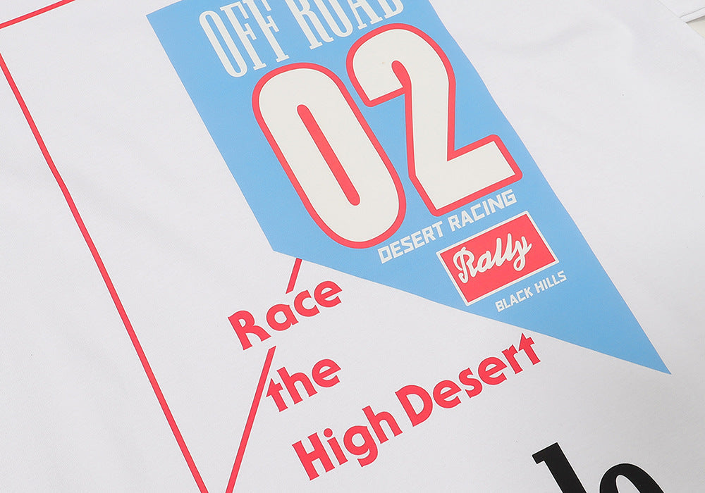 RHUDE Race The High Desert micro-logo T-shirt