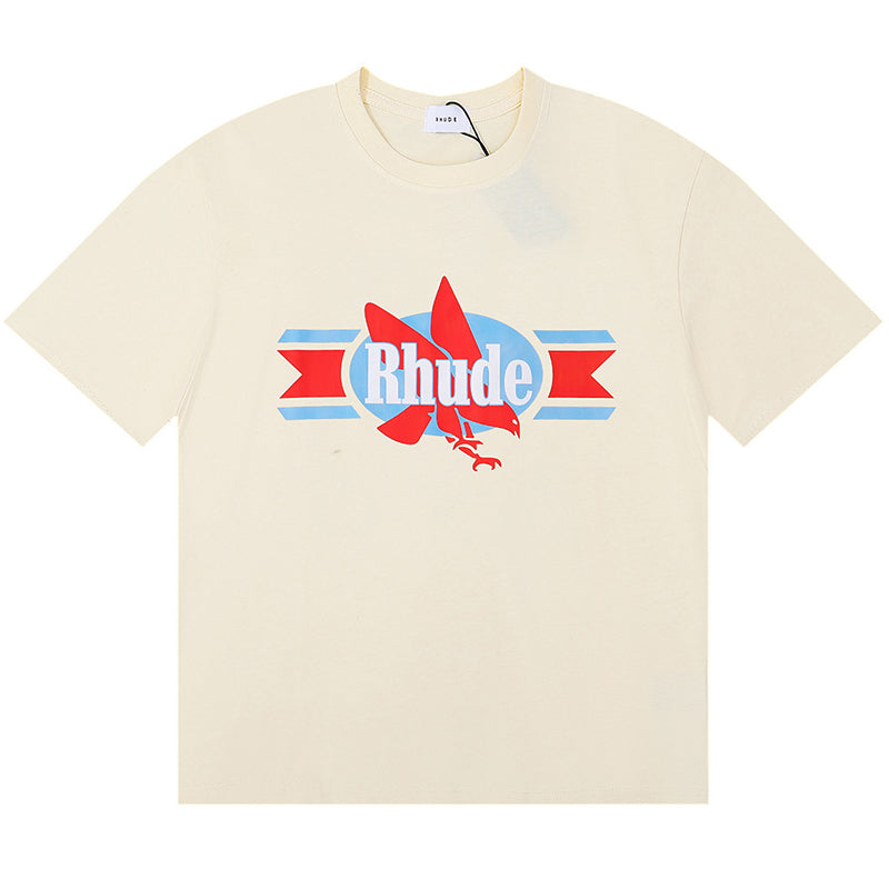 RHUDE Chevron Eagle cotton T-shirt