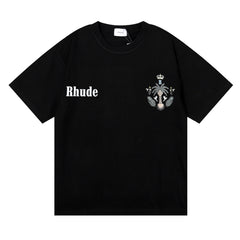 RHUDE island coconut tree print T-Shirts