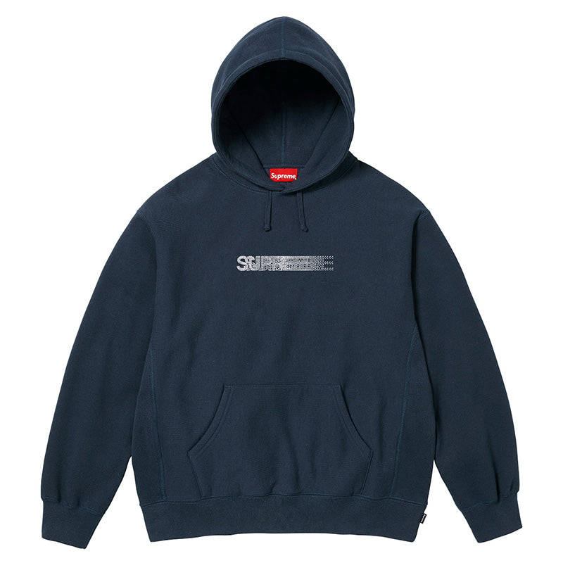 Supreme X Swarovski Motion Logo Hooded Sweatshirt