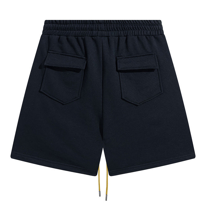 RHUDE RH embroidery letters Shorts