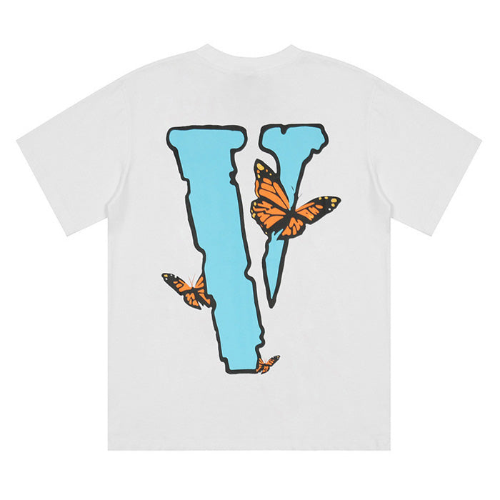 VLONE Butterfly T-Shirt Sky blue