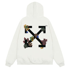 Off White Leaves Arrows Hoodies