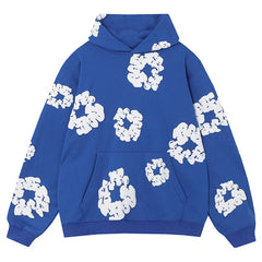 Denim Tears The Cotton Wreath Hoodie Blue