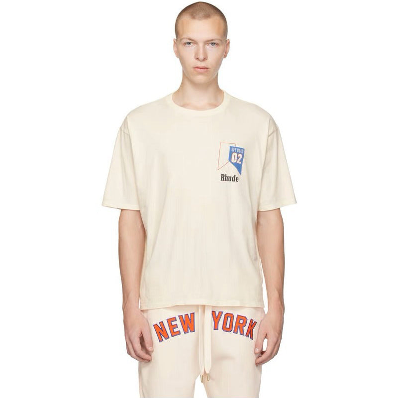 RHUDE Race The High Desert micro-logo T-shirt