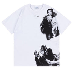 OFF WHITE Blurred Mary Skater T-Shirt