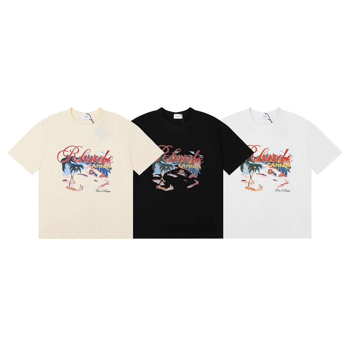 RHUDE Cannes Beach T-shirt