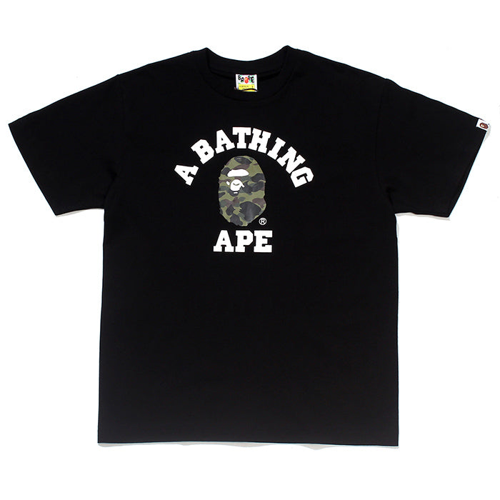 BAPE Color Camo College T-Shirts