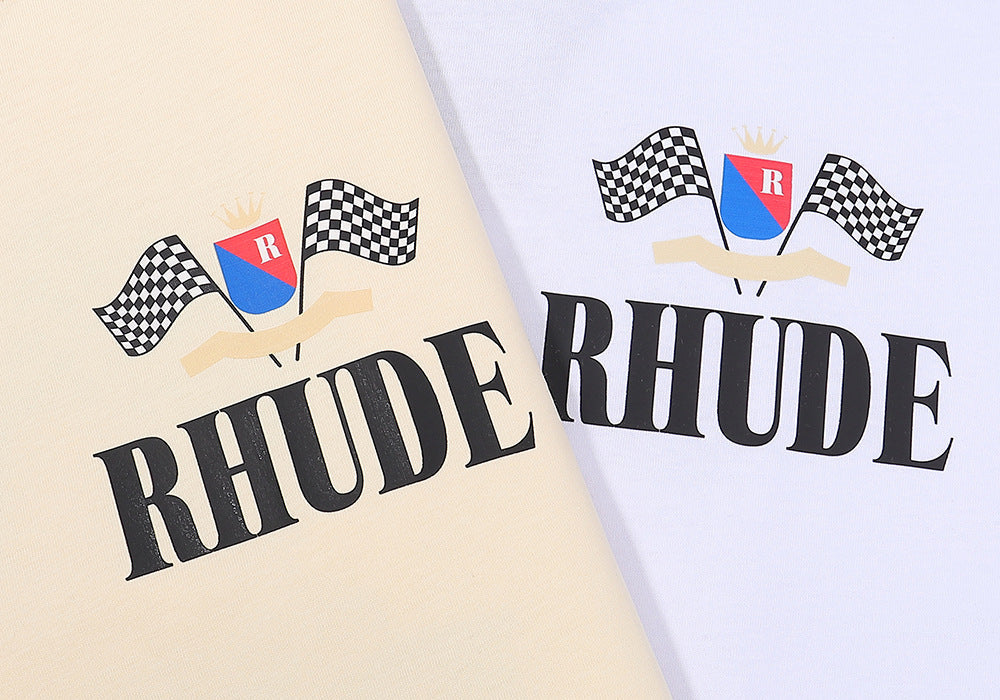 RHUDE RHUDE racing print T-Shirt