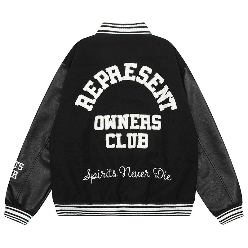 Represent Owners Club Varsity Jacket