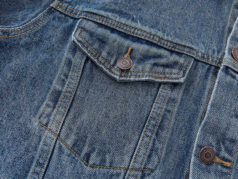 Gallery Dept Embroidered Logo Denim Jacket