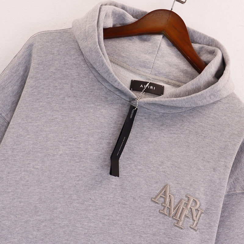 AMIRI Logo-Embroidered Cotton-Jersey Hoodies