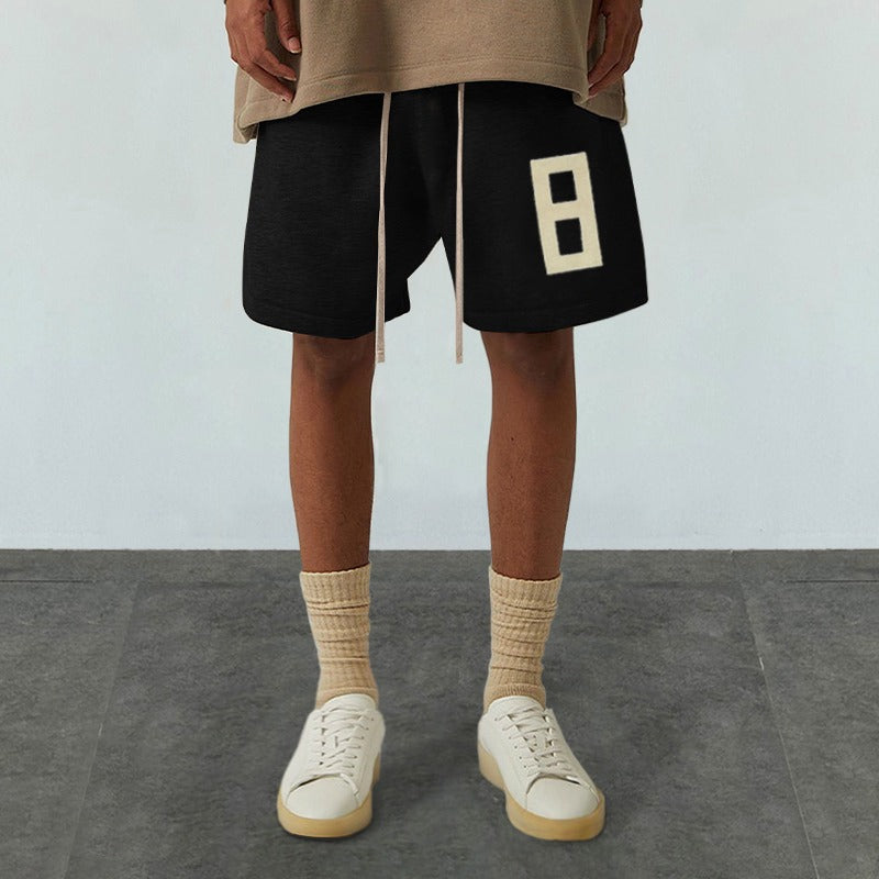 FEAR OF GOD Season 8 8-character flocking print Short