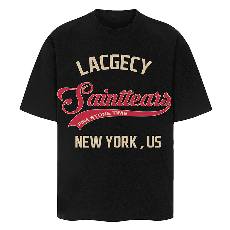 Saint Michael Graphic Printed T-Shirt