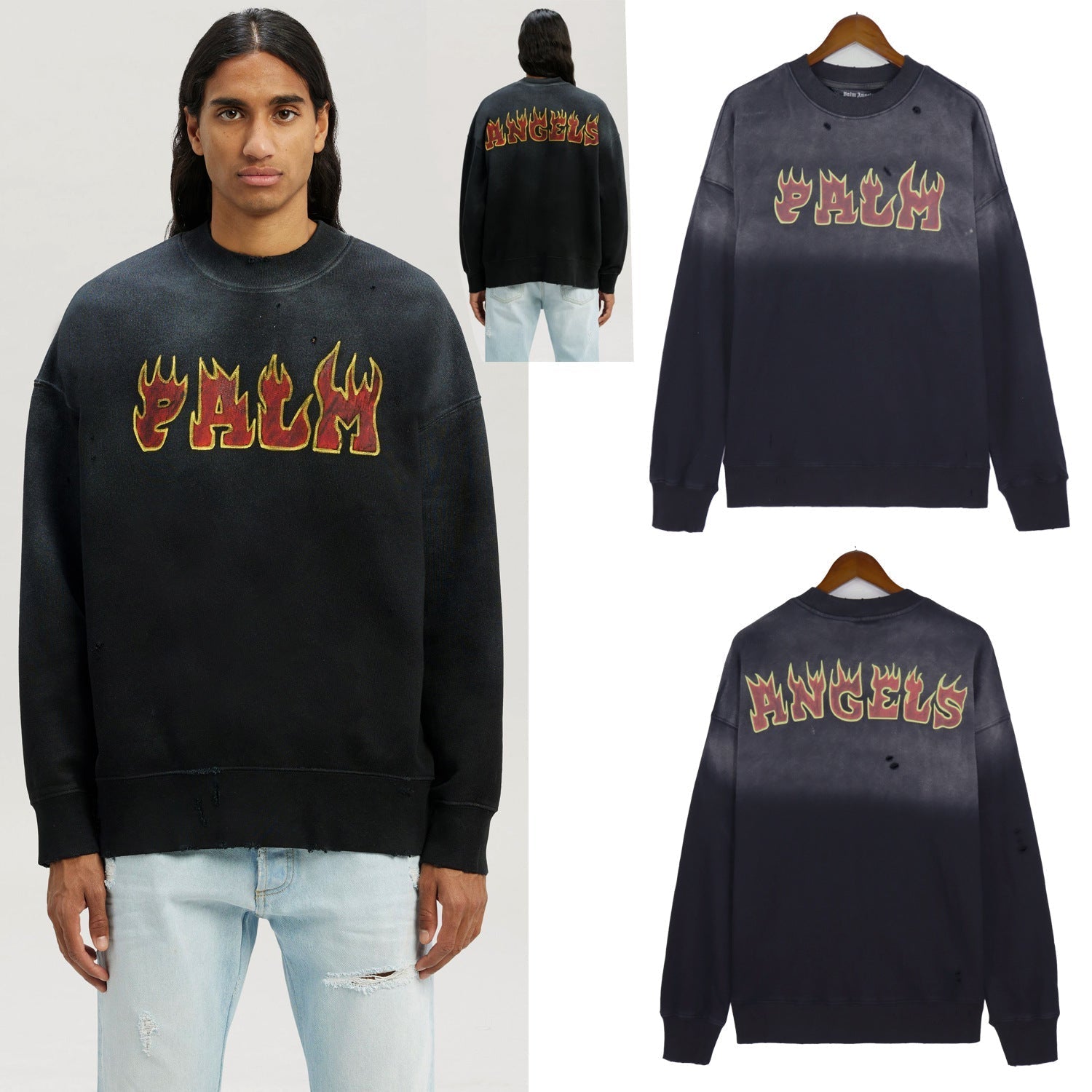 PALM ANGELS Sweatshirts