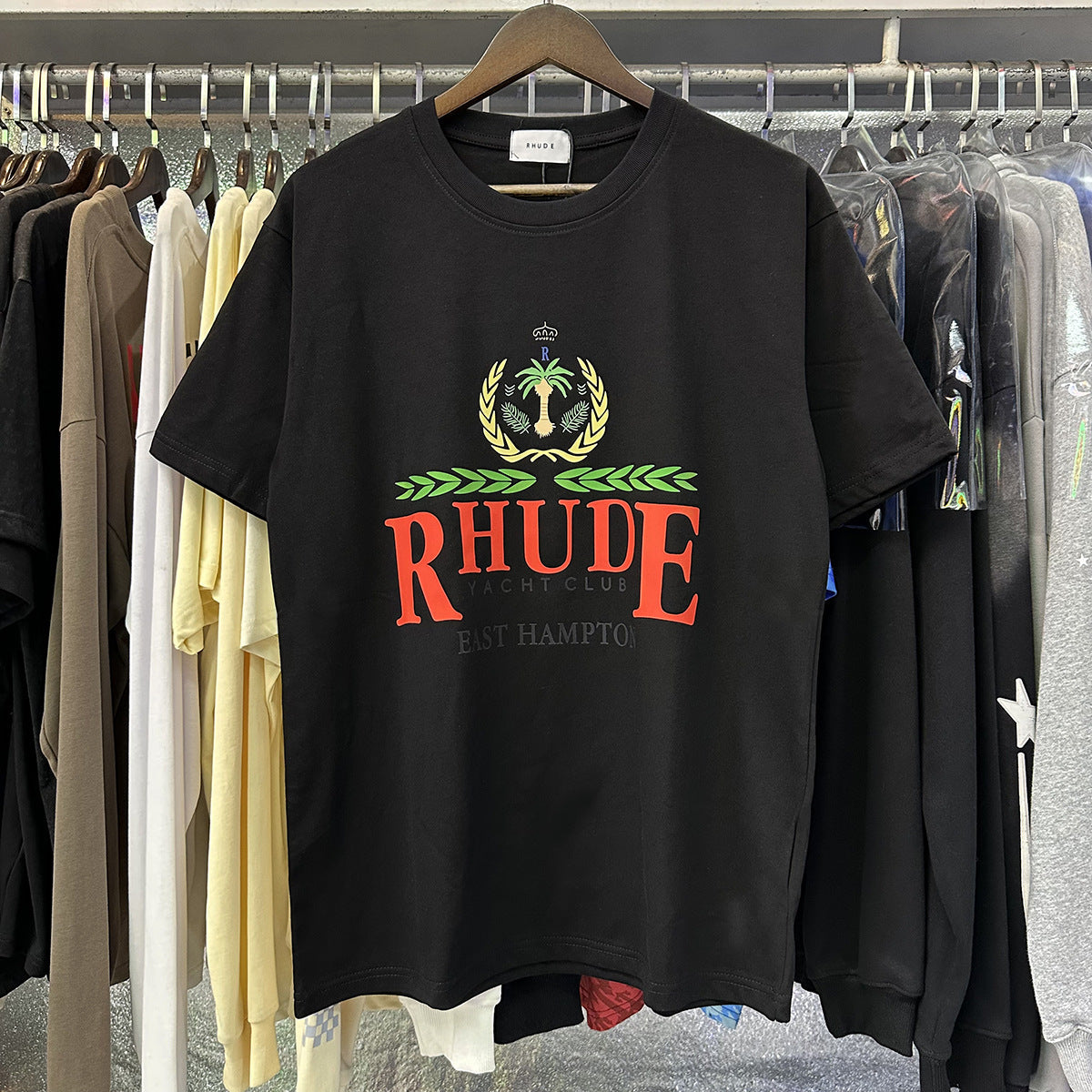 RHUDE 'East Hampton' Crest T-Shirt