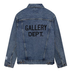 Gallery Dept Embroidered Logo Denim Jacket