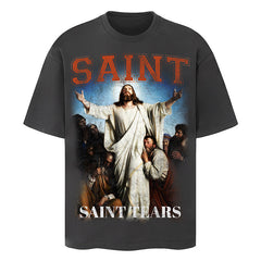 Saint Michael Graphic Printed T-Shirt