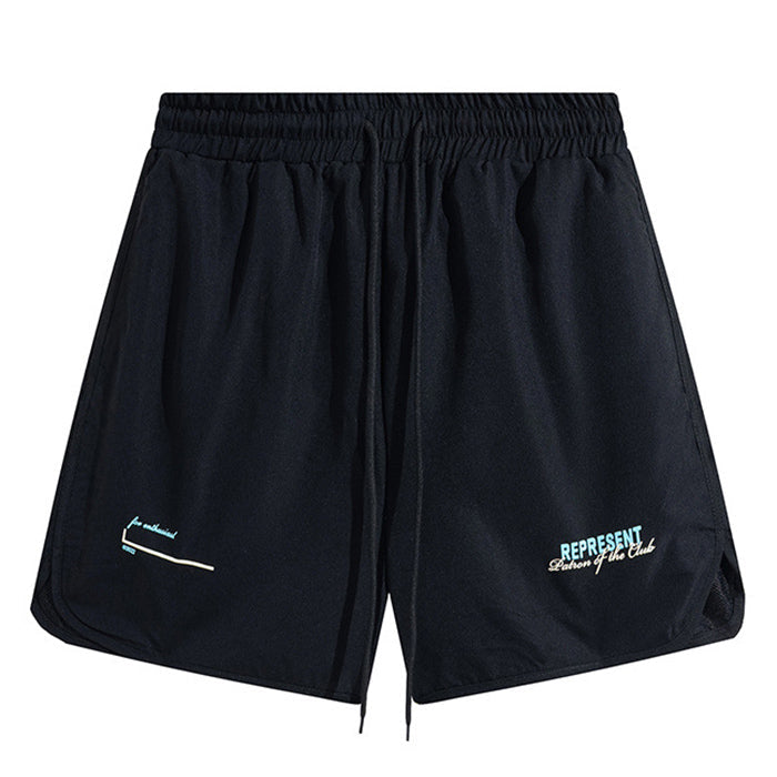 REPRESENT Shorts Black