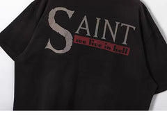 Saint Michael  We Live Hell T-Shirt