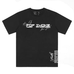 Pop Smoke x Vlone Faith King of New York White T-Shirt