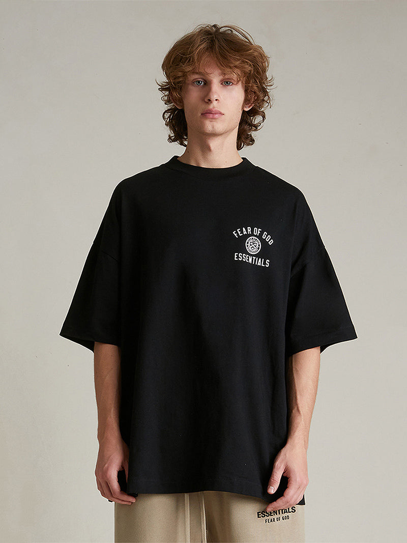 Fear Of God ESSENTIALS Logo-Print Cotton-Jersey T-Shirt