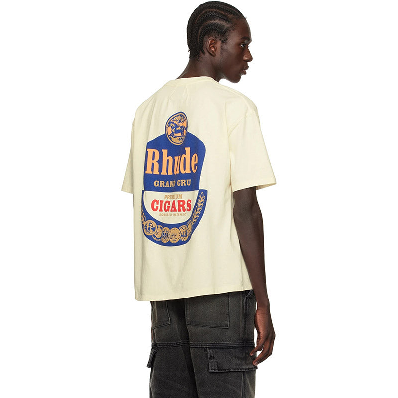 RHUDE logo-print cotton T-Shirts