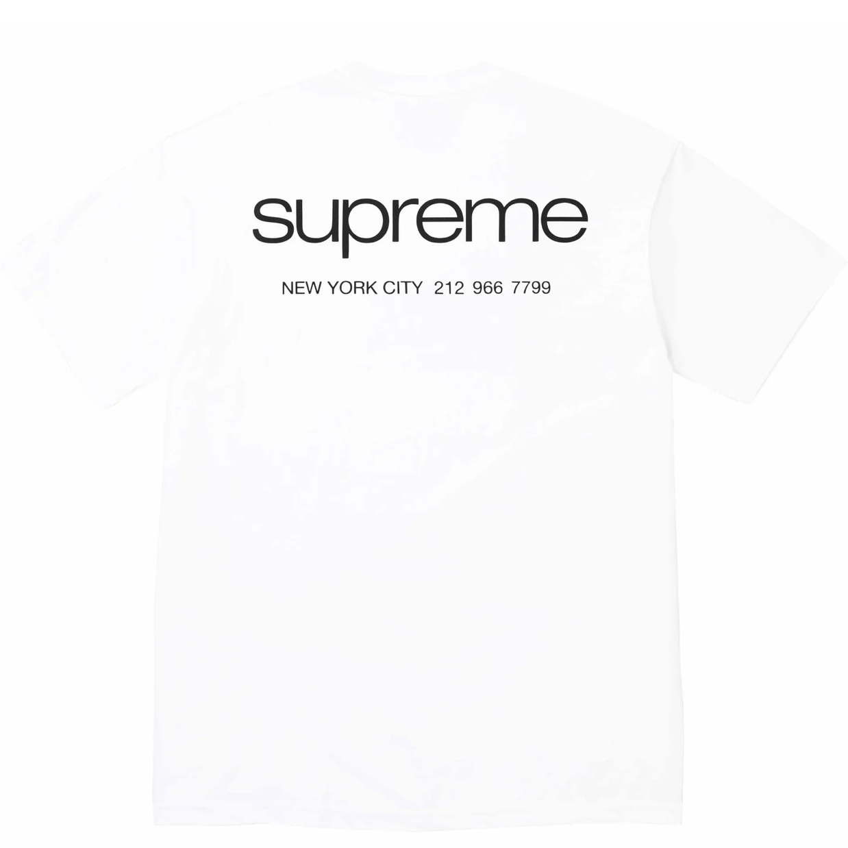 Supreme Letter Logo Print T-Shirt