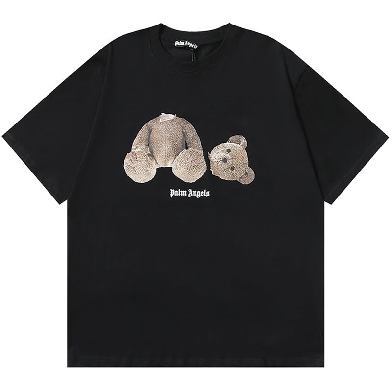 PALM ANGELS Decapitated bear T-Shirts