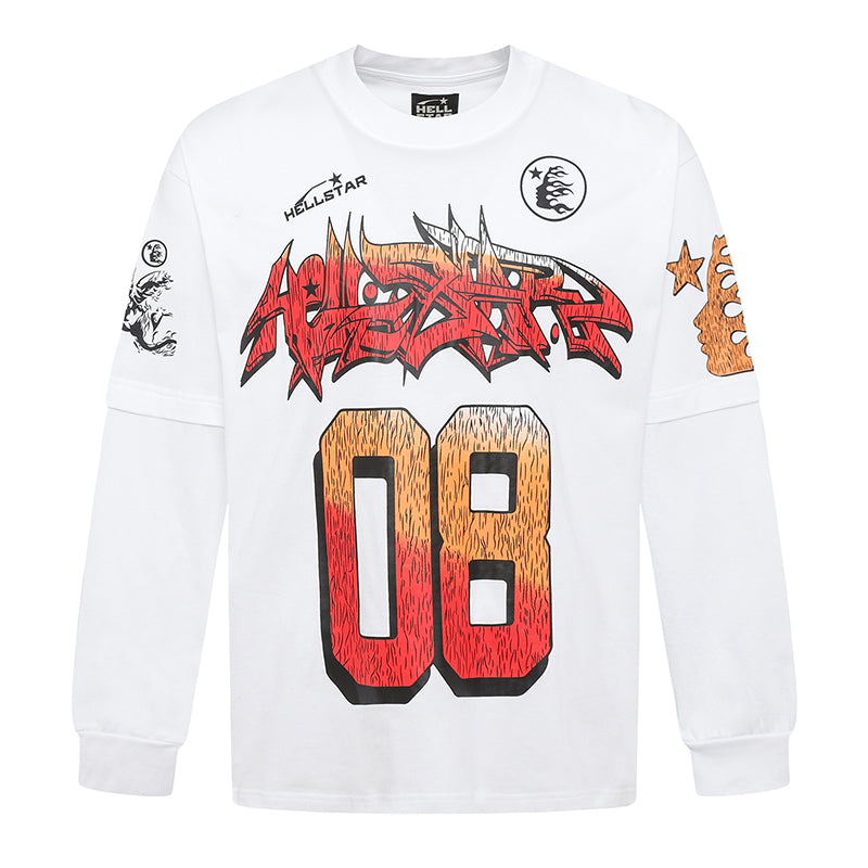 Hellstar Studios Jersey 08 Long Sleeve Tee