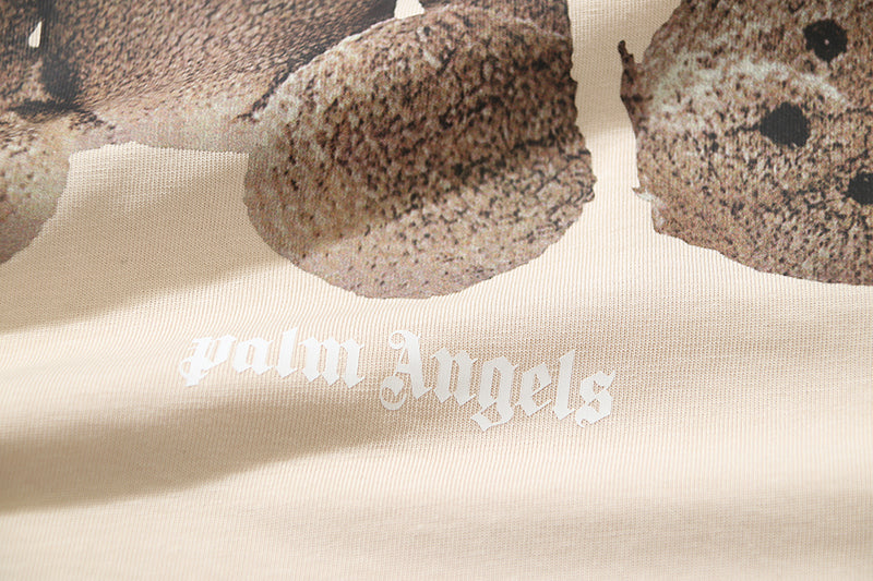 PALM ANGELS Decapitated bear T-Shirts