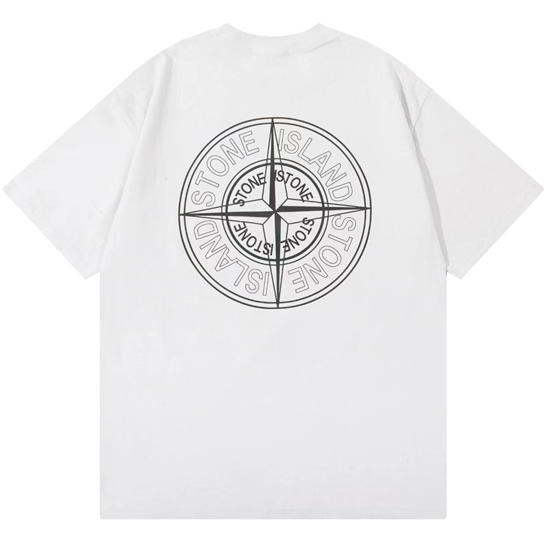 STONE ISLAND Logo Print T-Shirt